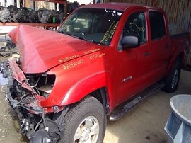 2010 TOYOTA TACOMA, RED,PRERUNNER,CREW CAB,AT,4.0,AT,  Z25000